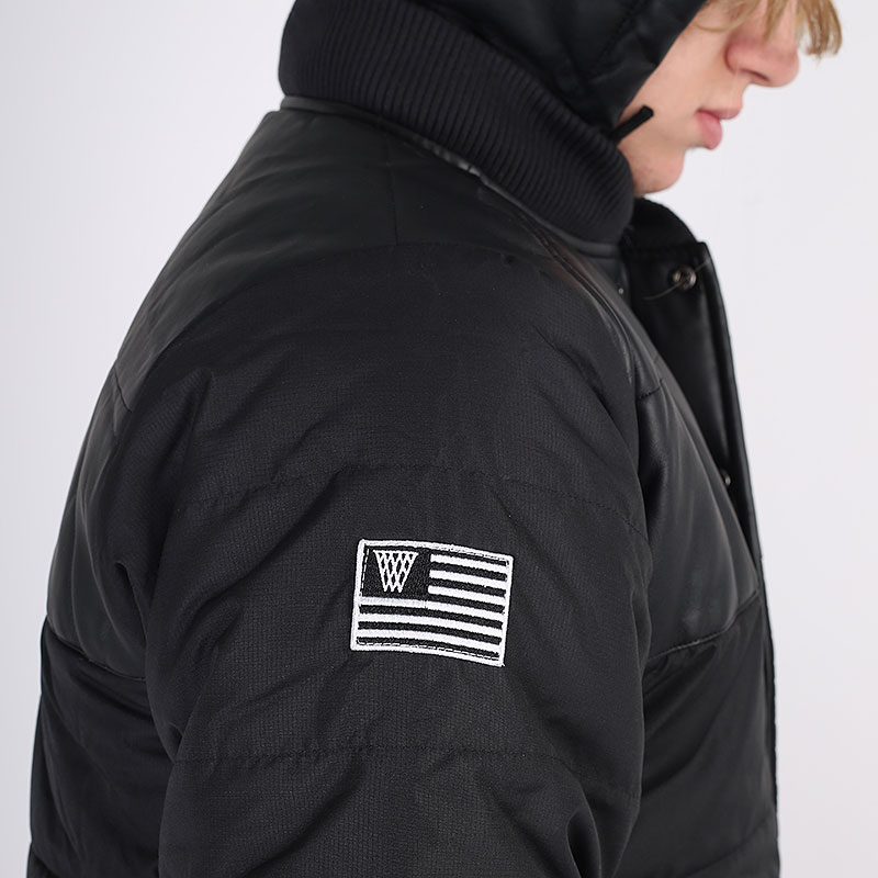 мужская черная куртка K1X PU Anchorage Jacket 1100-0217/0001 - цена, описание, фото 4